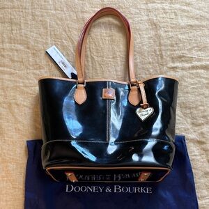 Dooney & Bourke patent leather tote